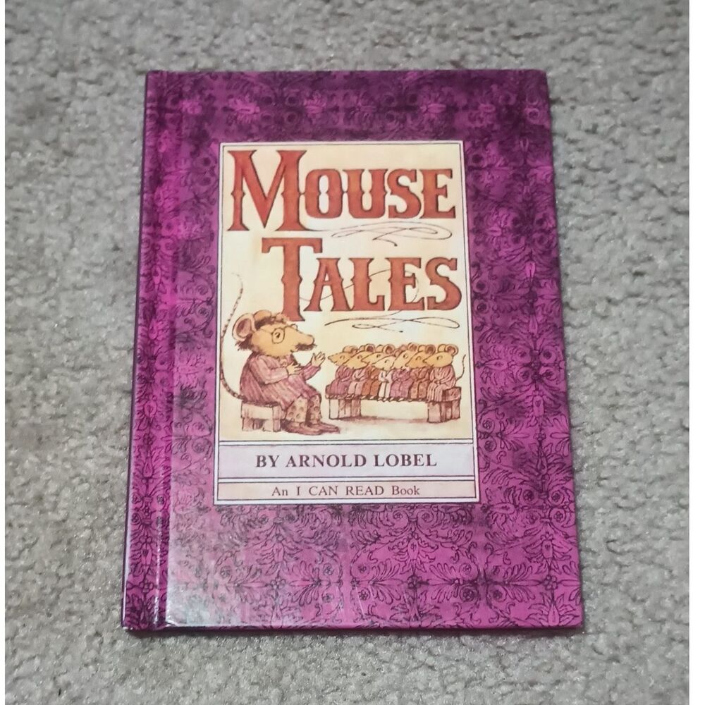 Arnold Lobel Mouse Tales Hardcover Illustrated I Can Read Picture Book